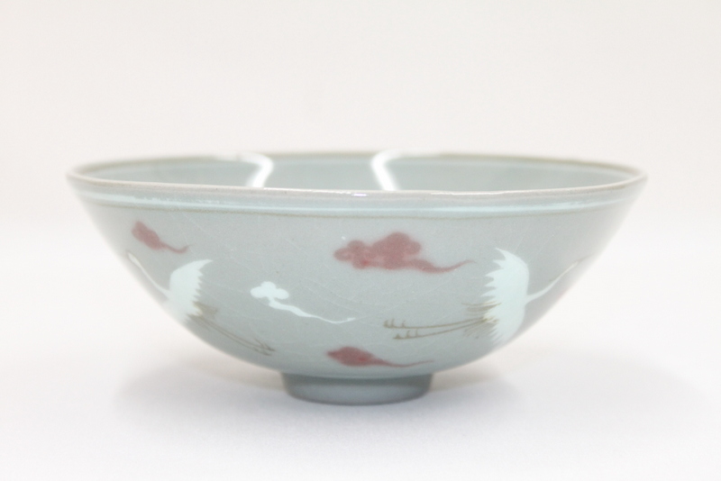 雲鶴高麗青磁茶盌 | Web 悠果堂美術館